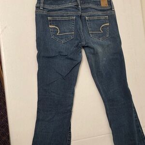 Stylish Blue Straight Leg Women's Jeans